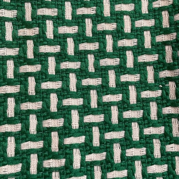 Talbots, basketweave lined skirt, size 8,‎ green - Picture 2 of 7